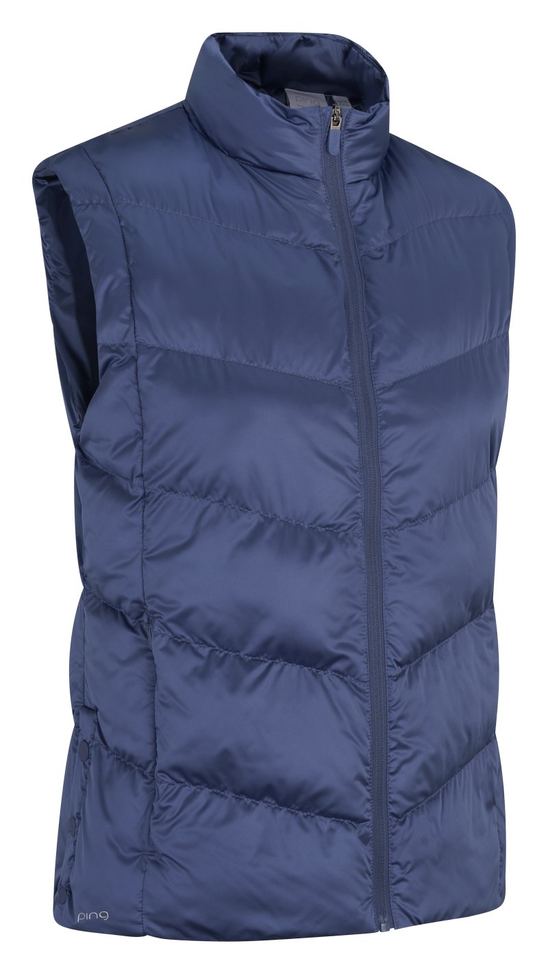 PING Annalise dámská vesta, blue indigo