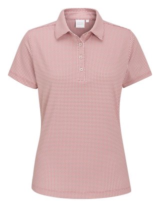 PING Mave dámské polo, coral blush/white