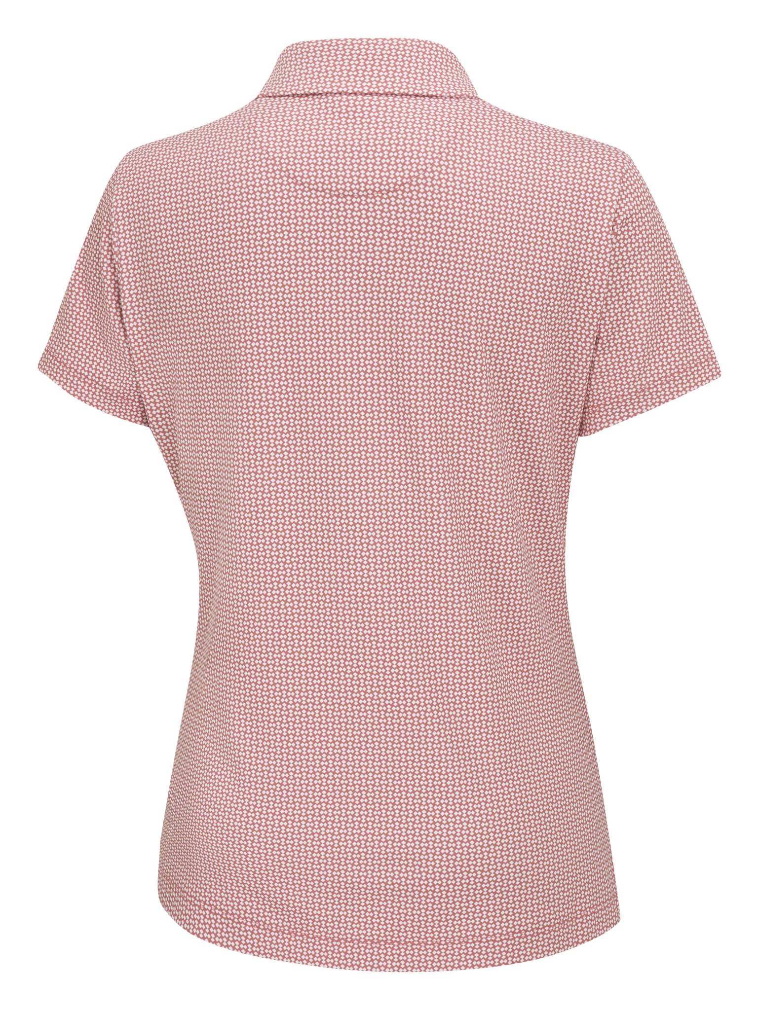 PING Mave dámské polo, coral blush/white
