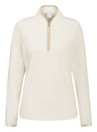 PING Abigale Performance Fleece dámská mikina, egret