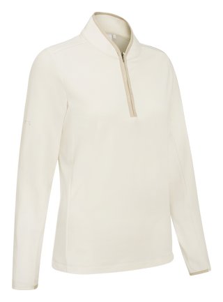 PING Abigale Performance Fleece dámská mikina, egret