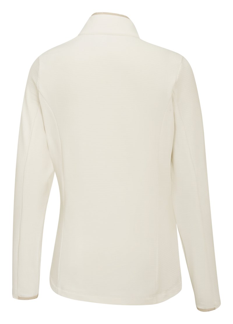 PING Abigale Performance Fleece dámská mikina, egret