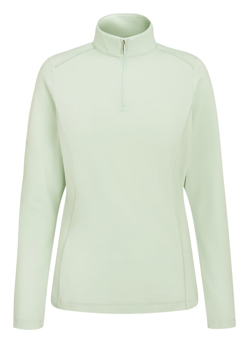 PING Aveline Half Zip dámské triko s dlouhým rukávem, jade