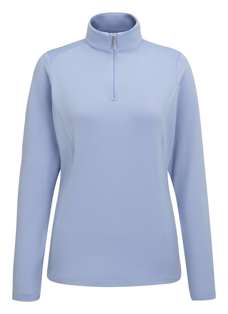 PING Aveline Half Zip dámské triko s dlouhým rukávem, viola
