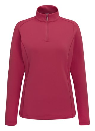 PING Aveline Half Zip dámské triko s dlouhým rukávem, freesia