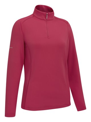 PING Aveline Half Zip dámské triko s dlouhým rukávem, freesia