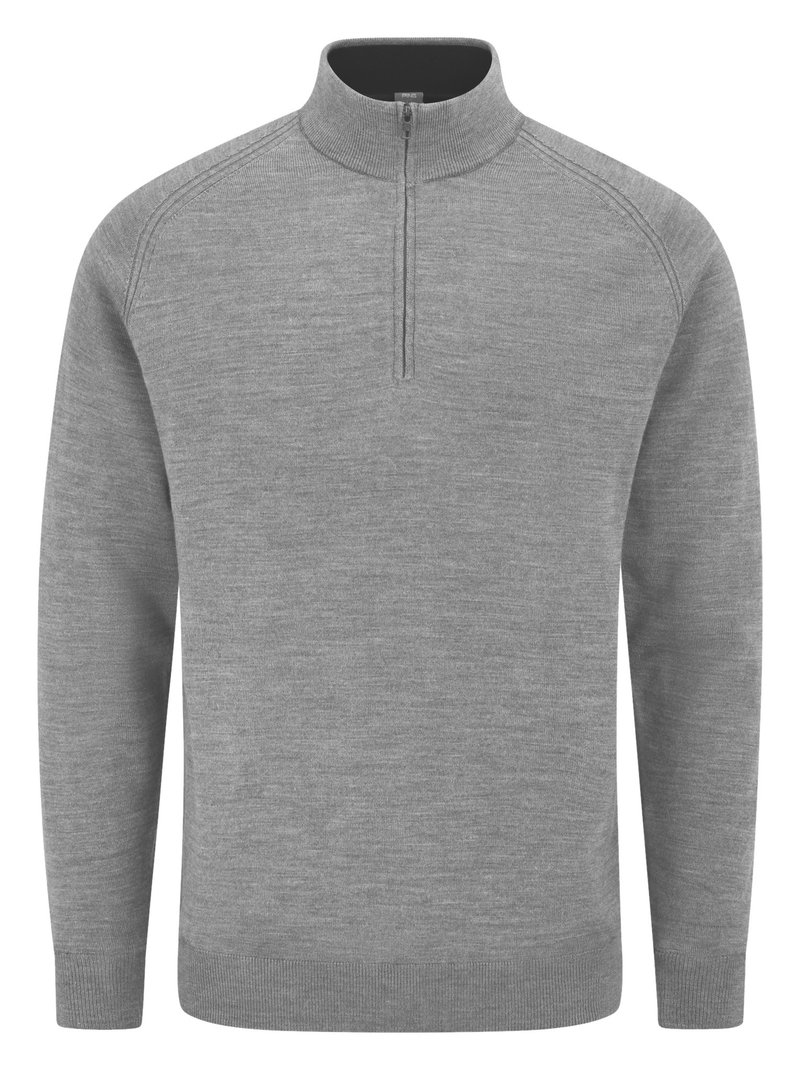 PING Hugh pánská mikina, french grey marl