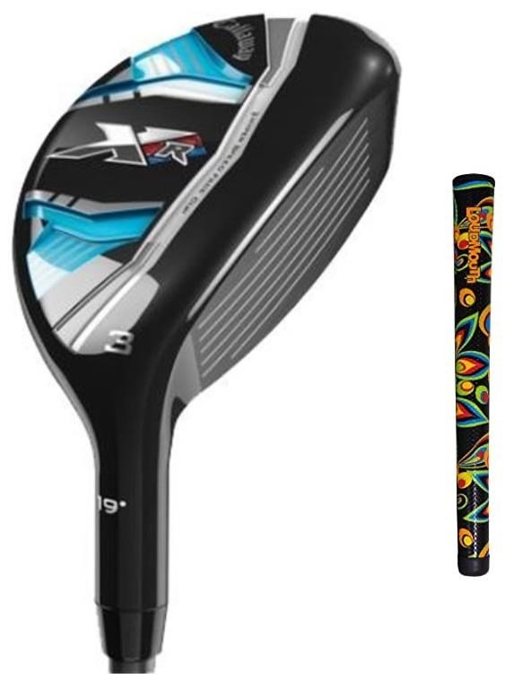 Callaway XR dámský hybrid, 5H-25° + LoudMouth Tour Mark grip