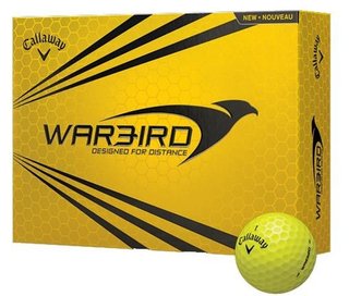 Callaway Warbird Yellow golfové míčky