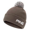 PING Cresting Knit pánská zimní čepice, coffee