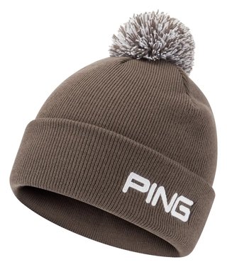 PING Cresting Knit pánská zimní čepice, coffee