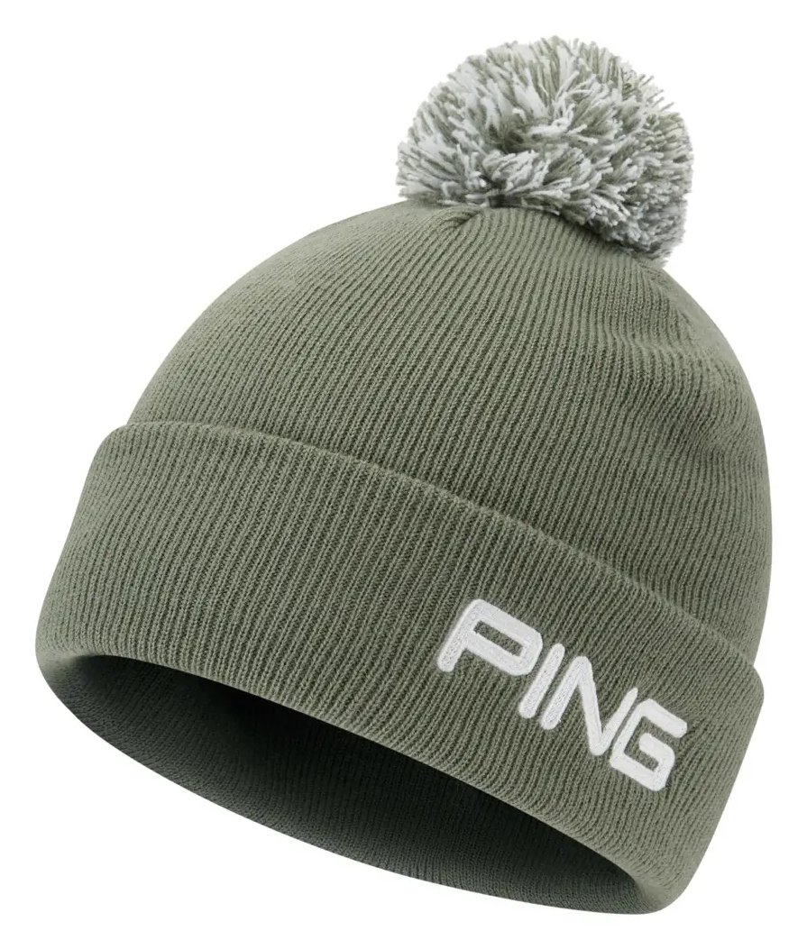 PING Cresting Knit pánská zimní čepice, laurel