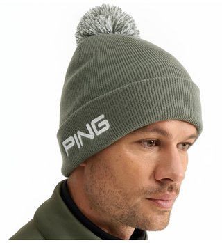 PING Cresting Knit pánská zimní čepice, laurel