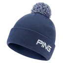 PING Cresting Knit pánská zimní čepice, tmavě modrá
