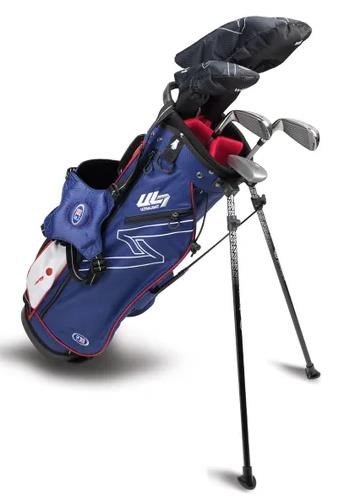 U.S. Kids Golf UL7-57 (145cm) W15 junior golfový set, grafit, stand bag