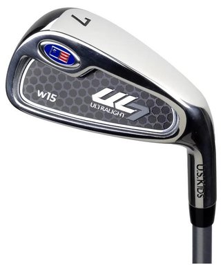 U.S. Kids Golf UL7-57 (145cm) W15 junior golfový set, grafit, stand bag