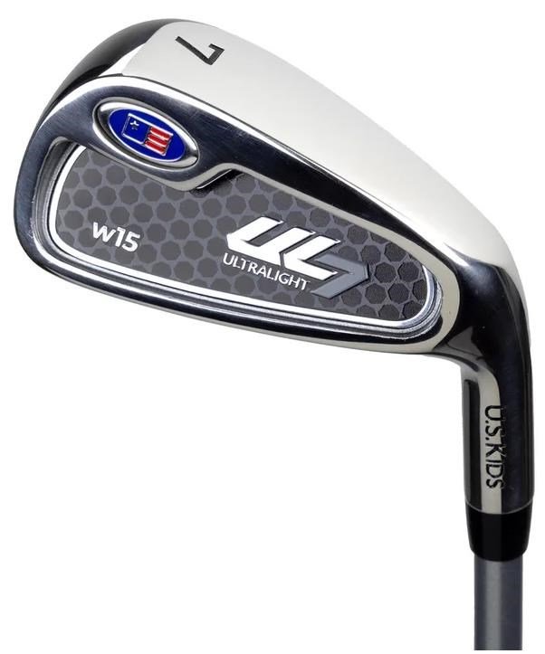 U.S. Kids Golf UL7-57 (145cm) W15 junior golfový set, grafit, stand bag