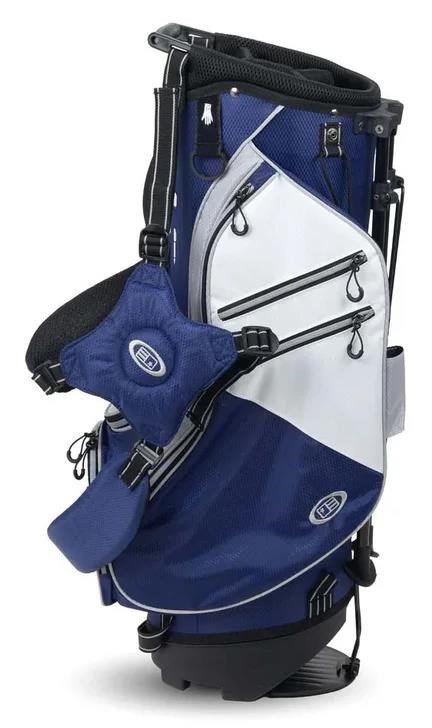 U.S. Kids Golf TS6-48 (122cm) junior golfový set, grafit, stand bag, navy/white/grey