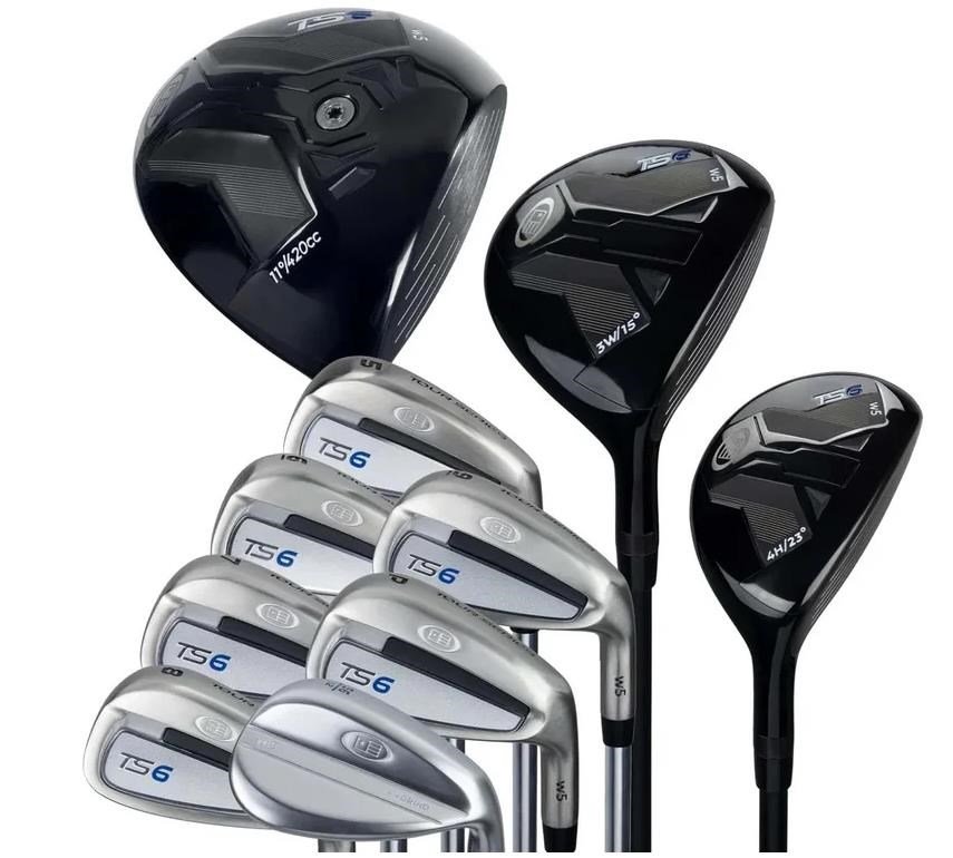 U.S. Kids Golf TS6-63 10 Club Stand Set junior golfový set, grafit