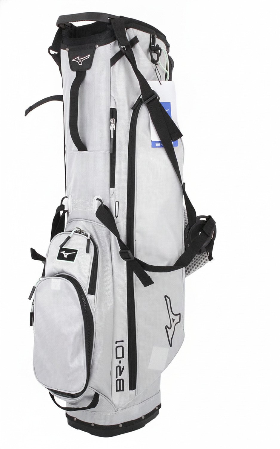 Mizuno BR-D1 stand bag, světle šedý