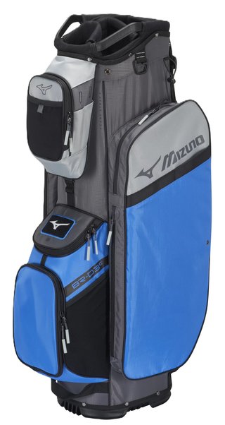 Mizuno BR-D3 cart bag, brilliant modrá/šedá