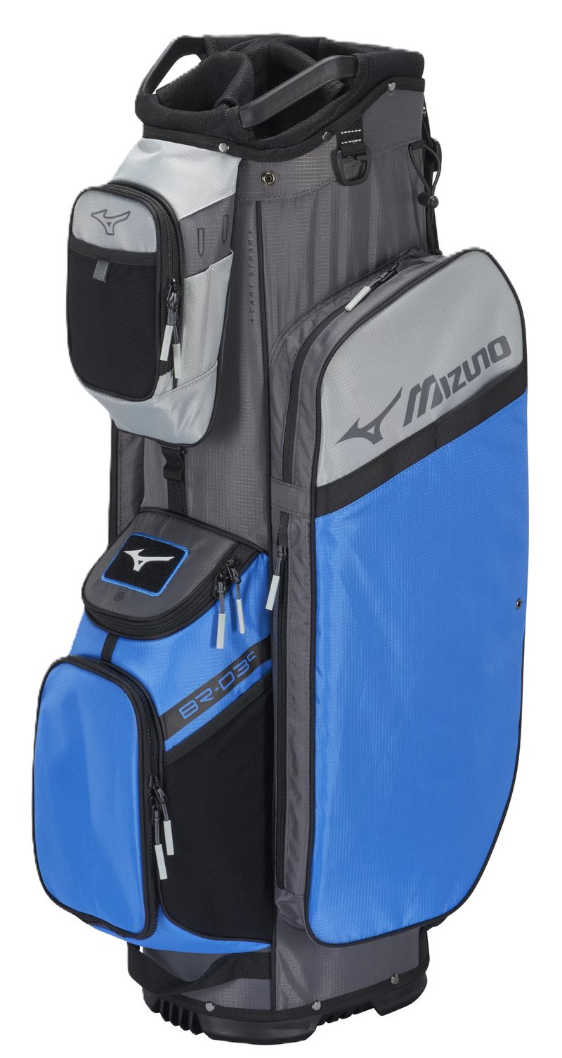 Mizuno BR-D3 cart bag, brilliant modrá/šedá