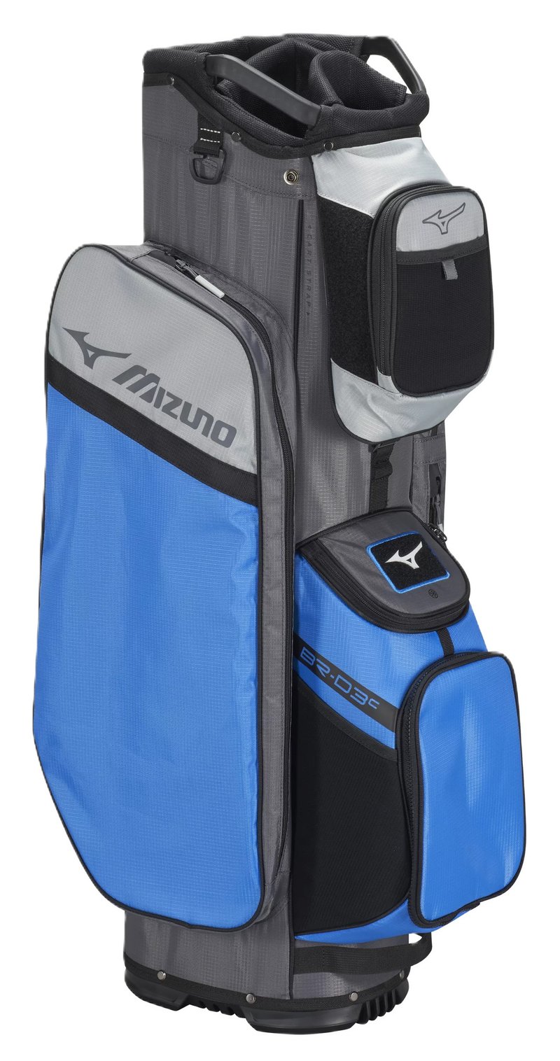 Mizuno BR-D3 cart bag, brilliant modrá/šedá