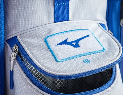 Mizuno BR-D3 cart bag, brilliant modrá/šedá