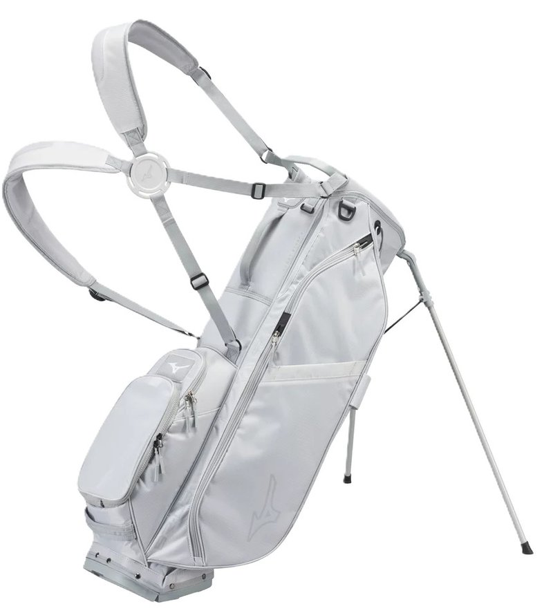 Mizuno BR-D3 stand bag, světle šedý