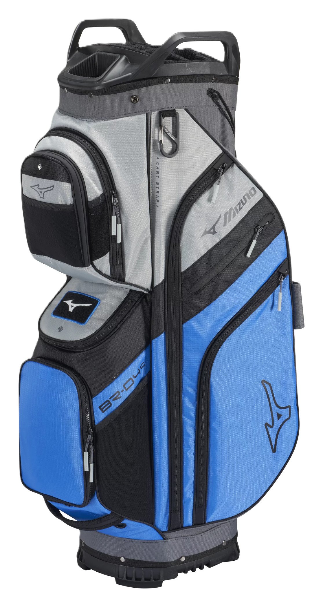Mizuno BR-D4 cart bag, brilliant modro/šedý