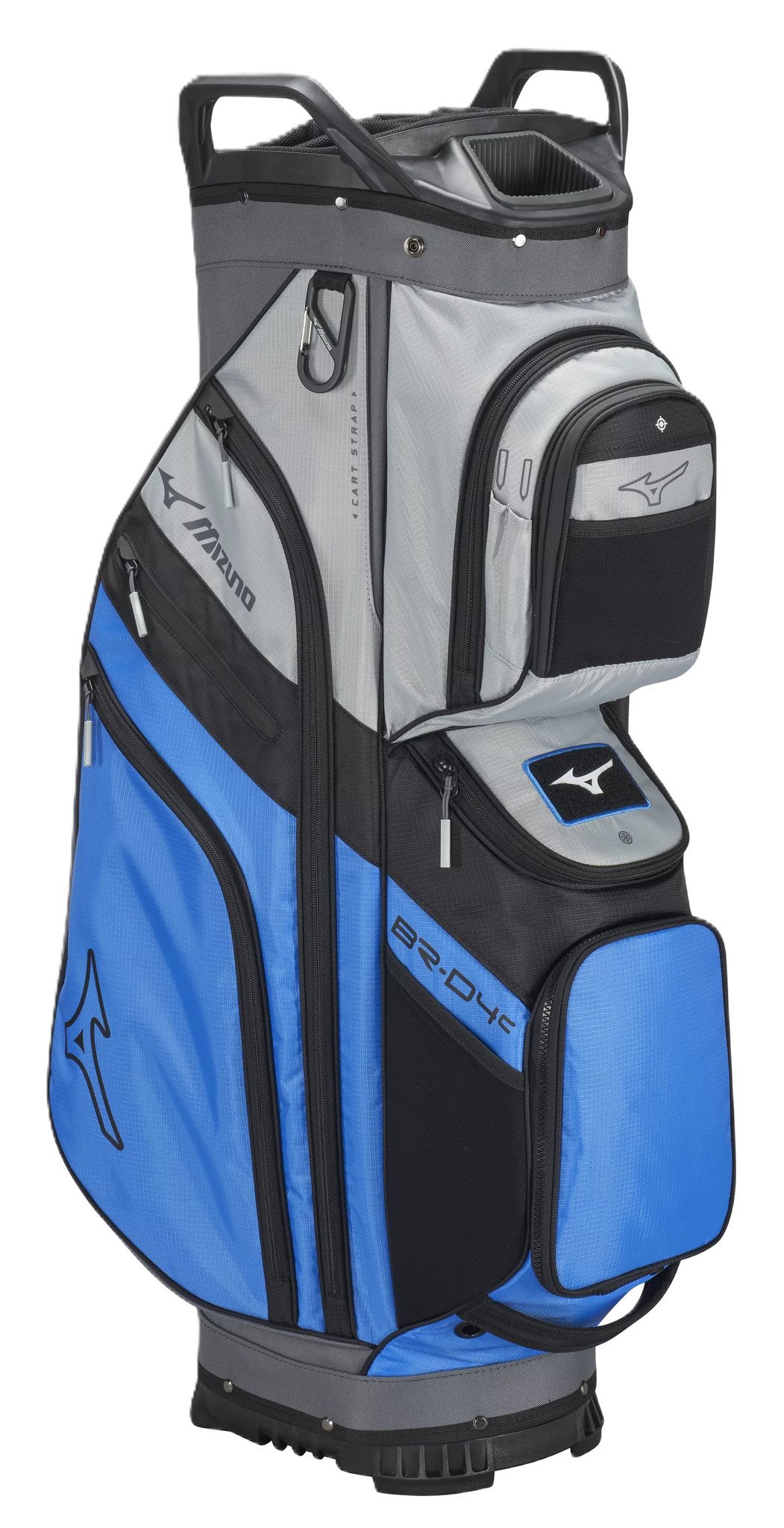 Mizuno BR-D4 cart bag, brilliant modro/šedý