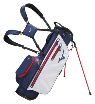 Mizuno BR-DRI stand bag, námořnická/červená