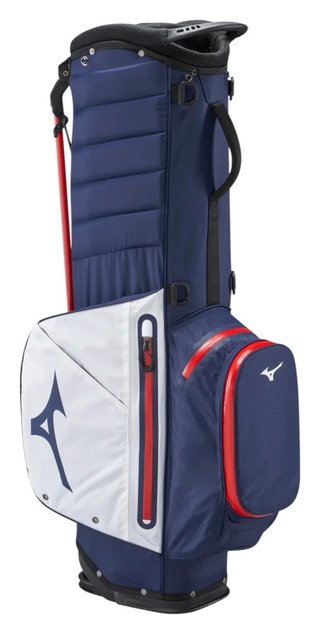 Mizuno BR-DRI stand bag, námořnická/červená
