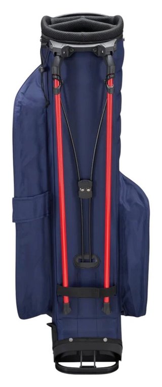 Mizuno BR-DRI stand bag, námořnická/červená