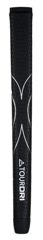 Masters Golf TourDri grip na putter, černo/stříbrný