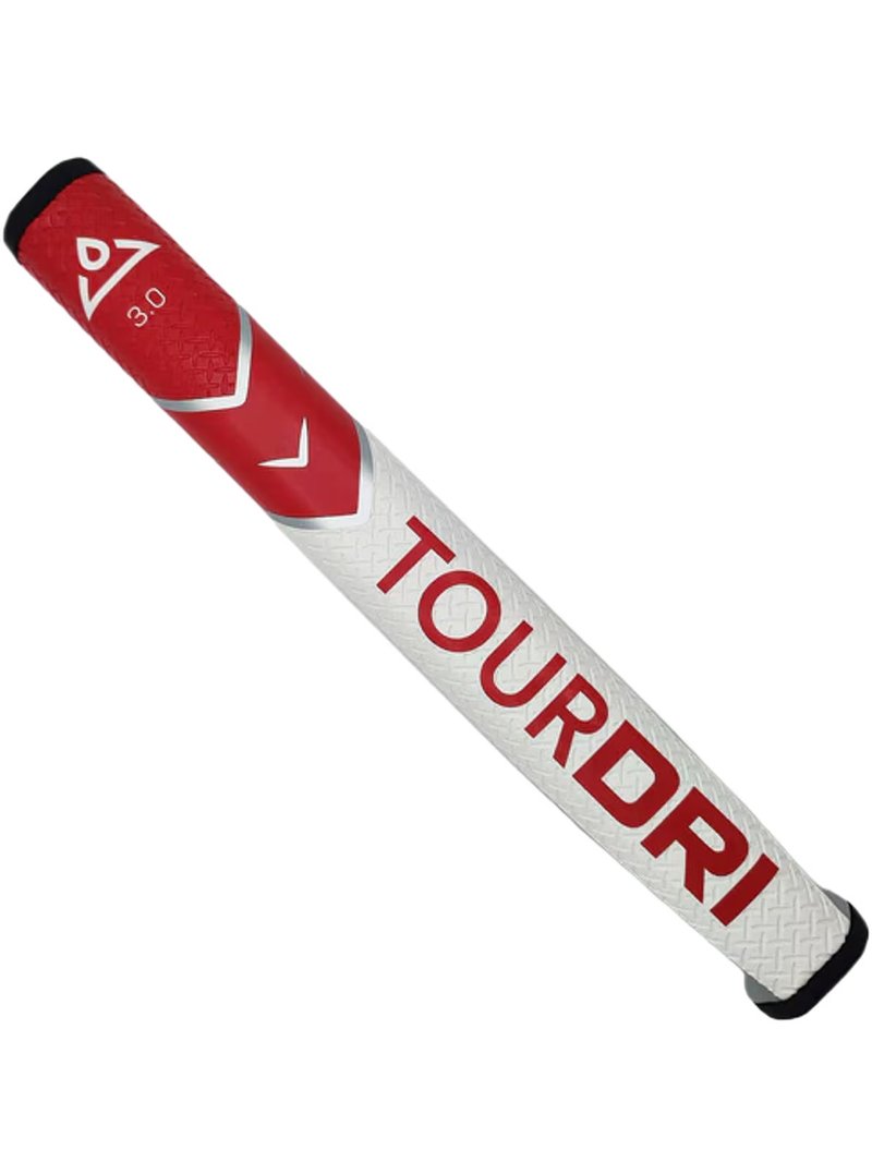 Masters Golf TourDri Flat Putter grip, Red/Large Flat