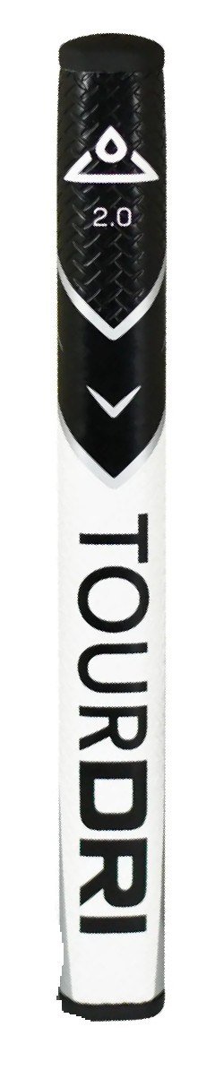 Masters Golf TourDri Flat Putter grip 2.0, black/medium flat
