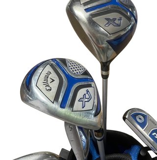DEMO Callaway XJ3 Blue dětský golfový set, 135-155cm, levý