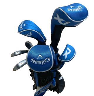 DEMO Callaway XJ3 Blue dětský golfový set, 135-155cm, levý