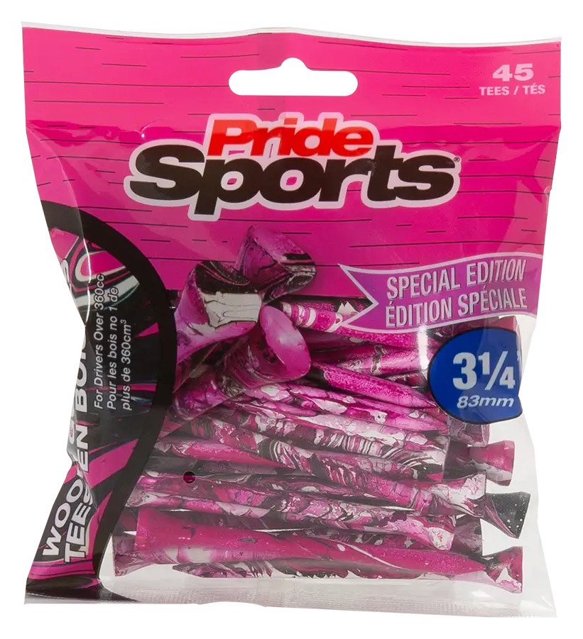 Pride Sports Special Edition Paint Splatter týčka 83mm, 45ks, pink/black