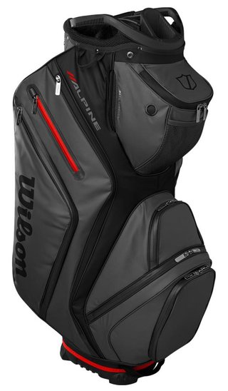 Wilson Alpine cart bag, černý/šedý