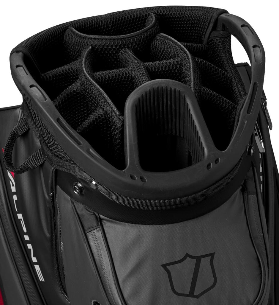 Wilson Alpine cart bag, černý/šedý