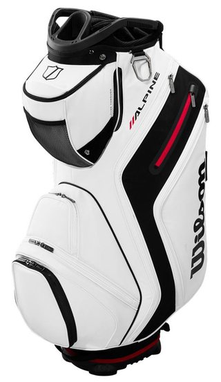 Wilson Alpine cart bag, bílo/černý