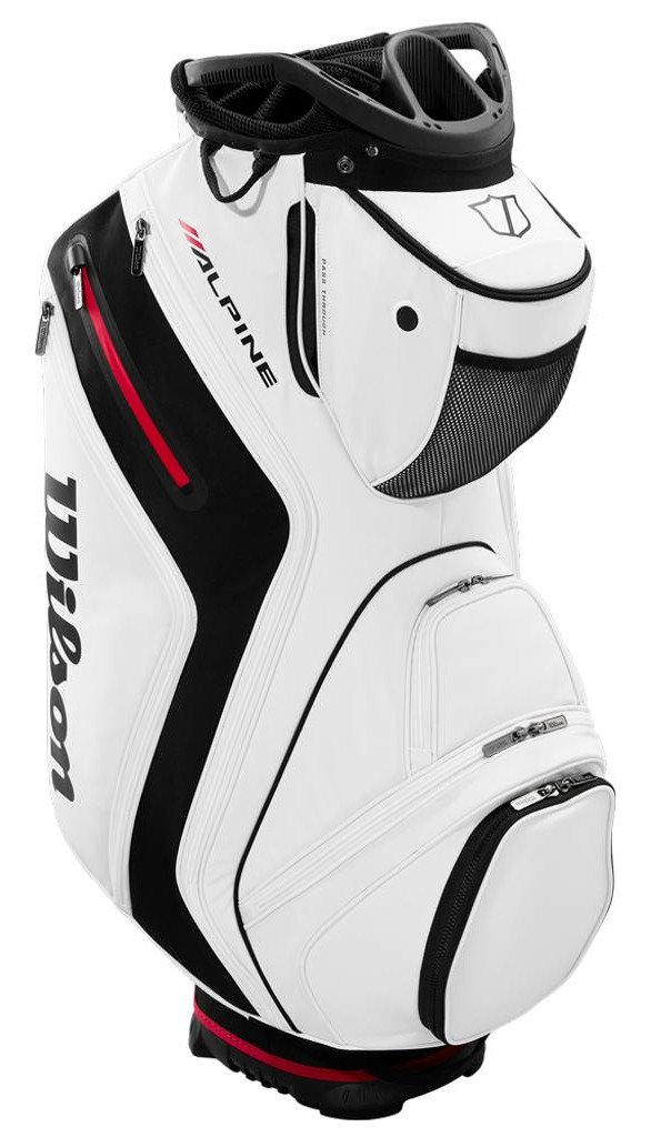 Wilson Alpine cart bag, bílo/černý