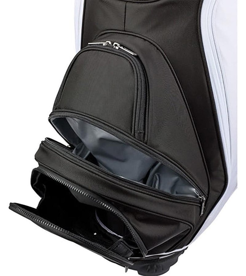 Wilson Alpine cart bag, černo/bílo/oranžový