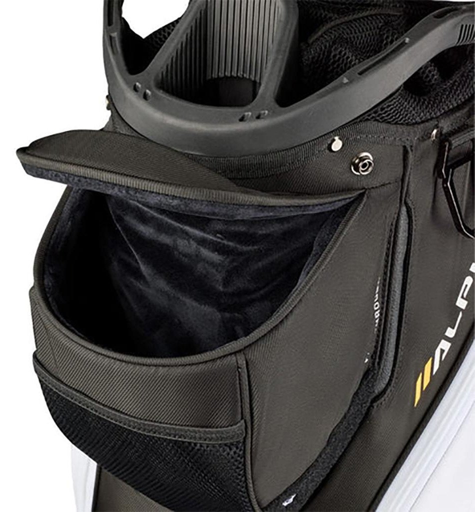 Wilson Alpine cart bag, černo/bílo/oranžový
