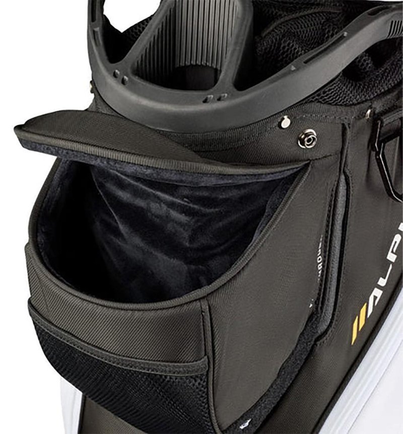 Wilson Alpine cart bag, černo/bílo/oranžový
