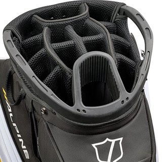 Wilson Alpine cart bag, černo/bílo/oranžový