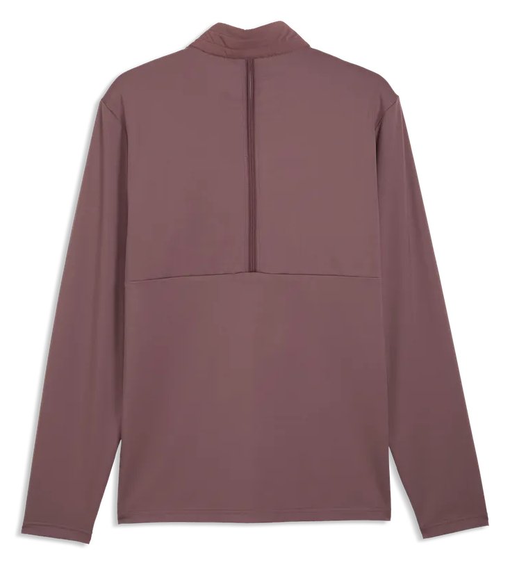 Puma Cloudspun Tech Hybrid 1/2 Zip pánská bunda, rich cocoa