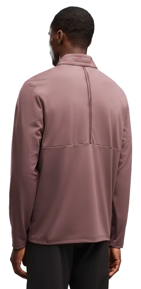 Puma Cloudspun Tech Hybrid 1/2 Zip pánská bunda, rich cocoa